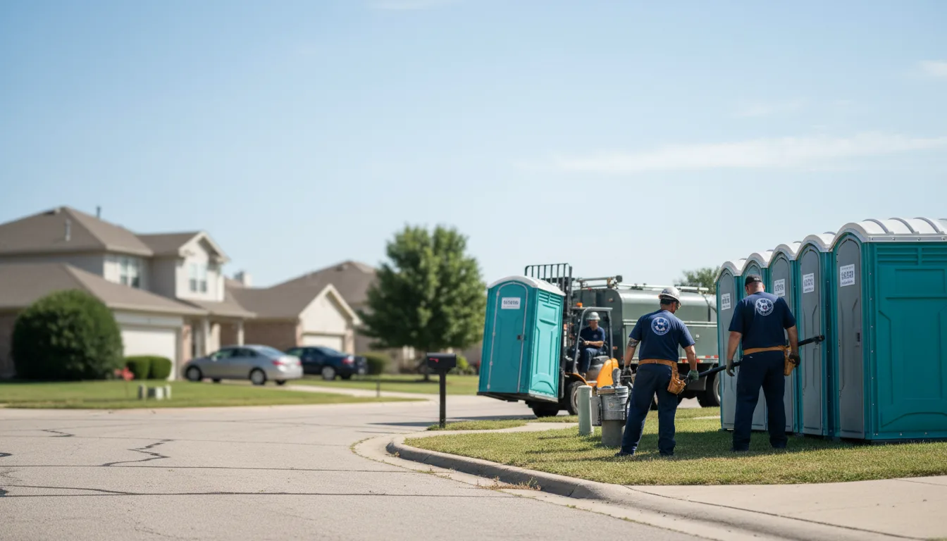 Porta Potty Rental in Dorsey, IL near me